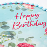 Floral Design Cake