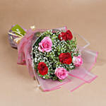 Loves Blushing Roses and Chocolate Cake