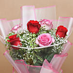 Loves Blushing Roses and Chocolate Cake