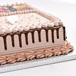Photo Collage Square Cake