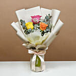 Roses and Chocolate Cake