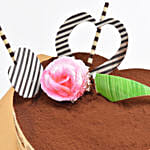 Tiramisu Heart Cake