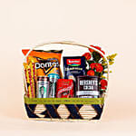 Snack & Floral Essence Gift Hamper