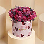 Eternal Purple Roses for Mom