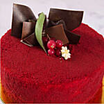 500 grams Red Velvet Cake For Birthday