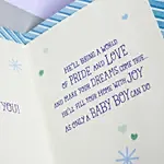 A Baby Boy Greeting Card