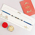 Beads of Bond Blue Rakhi N Hugo Boss Perfumes