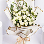 Beautiful White Spray Rose Bouquet