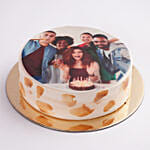 Birthday Special Caramel Photo Cake 1 Kg