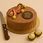 Birthday Yummy Rocher Cake 8 Portion