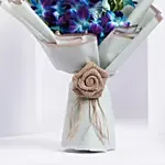 Blue Orchids Bouquet