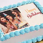 Happy Birthday Photo Cake- Truffle Half Kg
