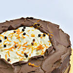 Heavenly Dark Chocolate Caramel Eggless Cake 4 Portion
