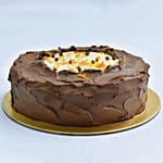 Heavenly Dark Chocolate Caramel Eggless Cake 4 Portion