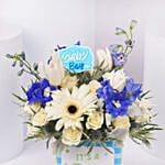 It's A Boy Flower Vase