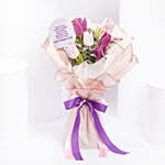 Mix Color Tulips Womens day Bouquet