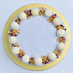 Mouth Watering Vanilla Blueberry Eggless Cake 8 Portion