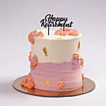 Pastel Elegance Retirement Marble Cake