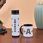 Personlized Mug And Bottle Combo