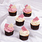 Pink Bliss Vanilla Bites Cupcake