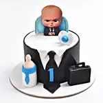 The Boss Baby Red Velvet Cake