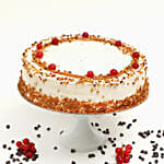 Yummy Butterscotch Eggless Cake 4 Portion