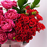 Valentine Red And Pink Passion Box