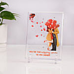 Valentine Love Acrylic Frame