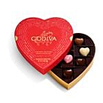 Godiva Paper Heart Gift Box Limited Edition Medium