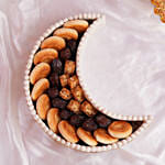 Crescent Dates And Dry Fruits Platter