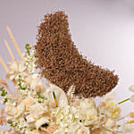 Ramadan Moonlight Crescent Floral Stand