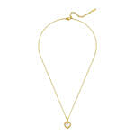 Police Gold Plated Heart Jewelry Set Gift For Her