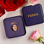 Fossil Luxury Watch Ring for Her