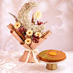 Ramadan Flower Bouquet With Tahini Delights