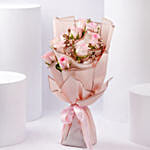 Elegant Blush Pink Rose Bouquet