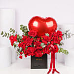 Forever Love Red Rose Box