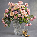 Bloom Couture With Chocolate Platter