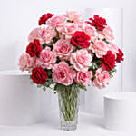Bunch of 50 Gorgeous Pink Roses