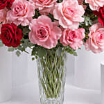 Bunch of 50 Gorgeous Pink Roses