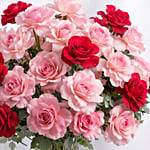 Bunch of 50 Gorgeous Pink Roses