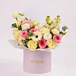 Sweet Garden Flower Arrangement For Mom