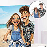 Fav Siblings Caricature and Mug Set
