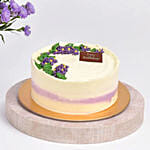 September Birthday Aster Flower and Cake Combo