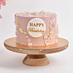 Tulips and Roses with Birthday Cake
