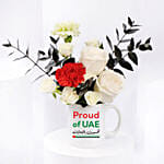 Proud of UAE Floral Mug Arrangement
