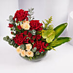 Elegant Rose Vase Bowl