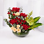 Elegant Rose Vase Bowl