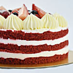500 grams Red Velvet Cake For Birthday