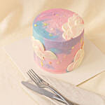 Rainbow Clouds Red Velvet Cake 1 KG