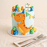 Dinosaur Theme Chocolate Fudge Cake  2 KG